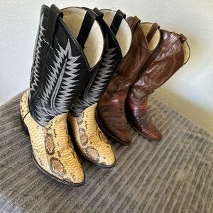 GENUINE PYTON COWBOY BOOTS